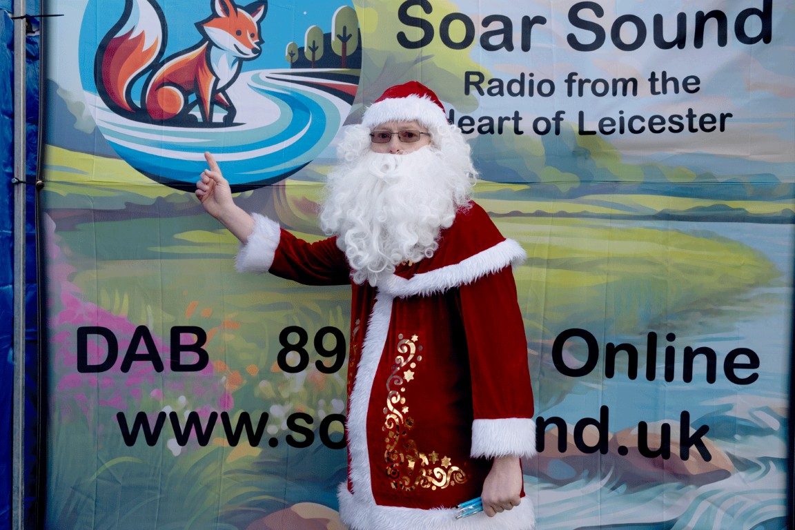 Spreading Festive Cheer in the Heart of Leicester – The Soar Sound Christmas Road Show 2024