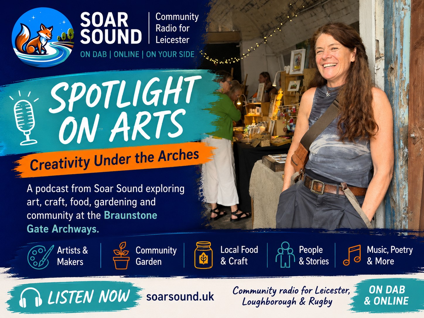 Creativity Under the Arches – Art, Craft and Community at Braunstone Gate
