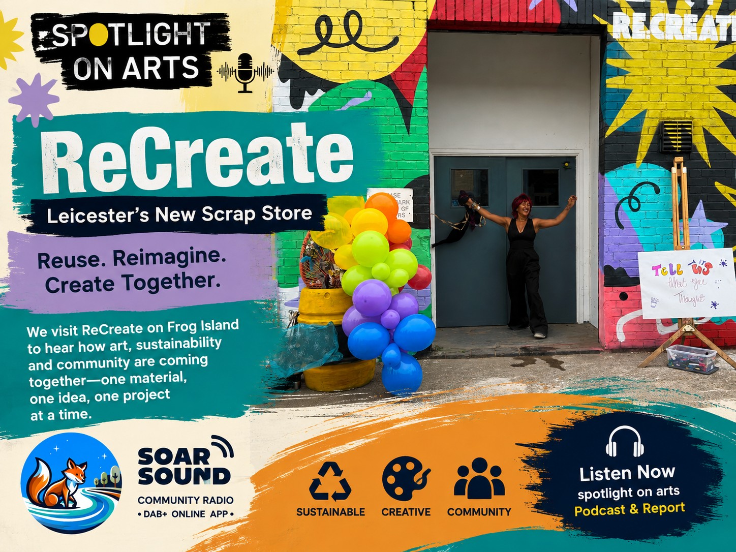 ReCreate – Giving Materials, Ideas and Communities a Second Life